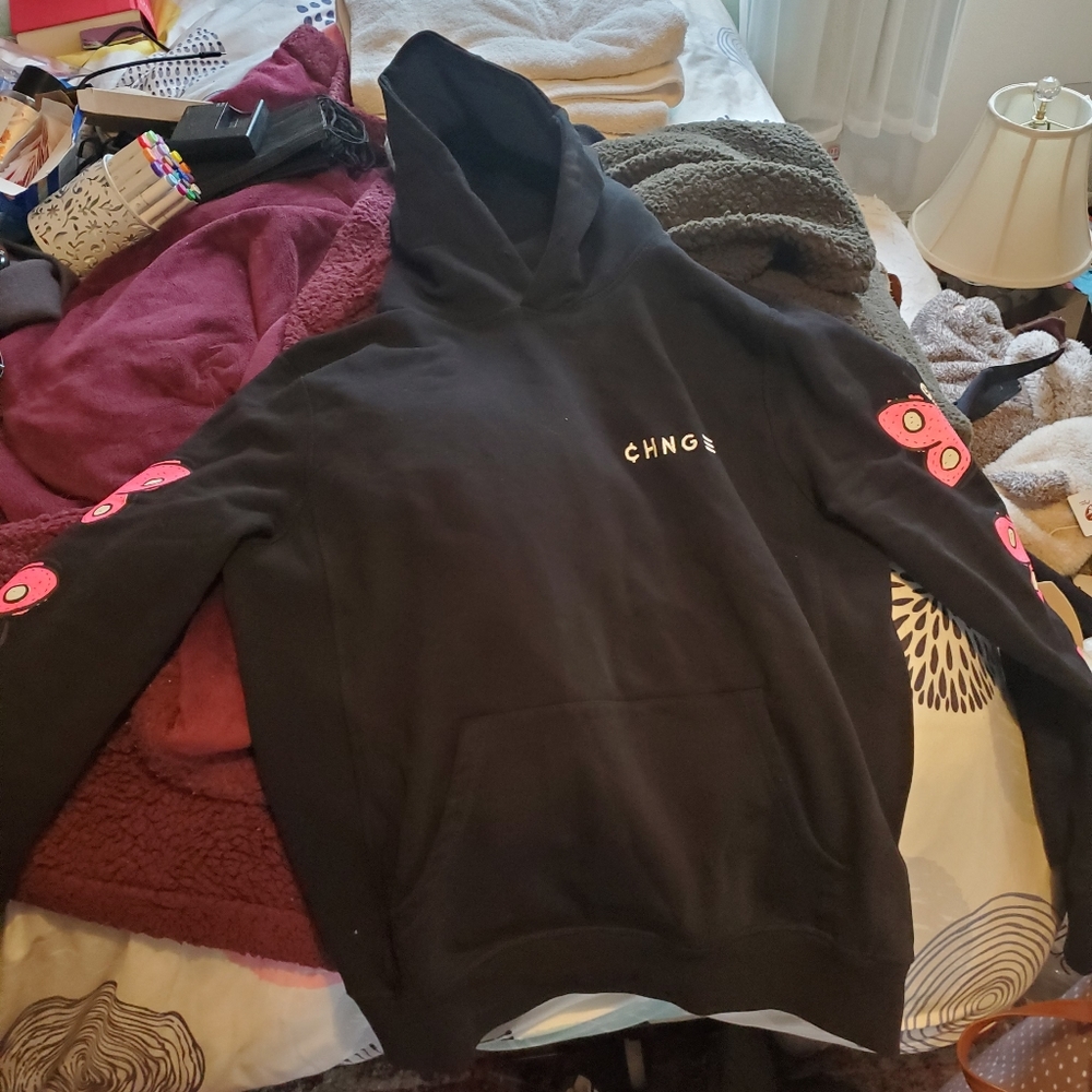 Black hoodie